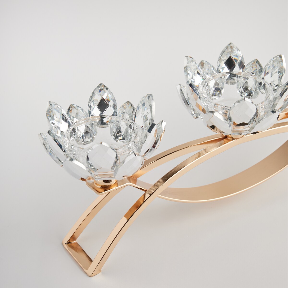 Świecznik potrójny Cristal shine small trio