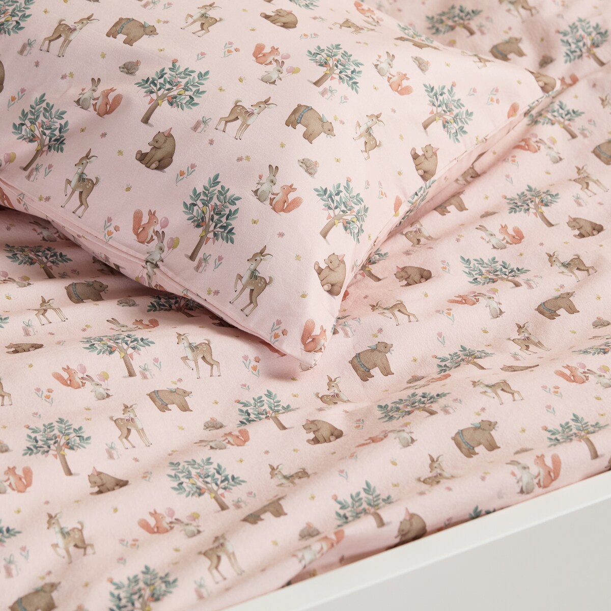 Pościel Bawełniana Ivy 100x135 cm z motywem zwierzęcym