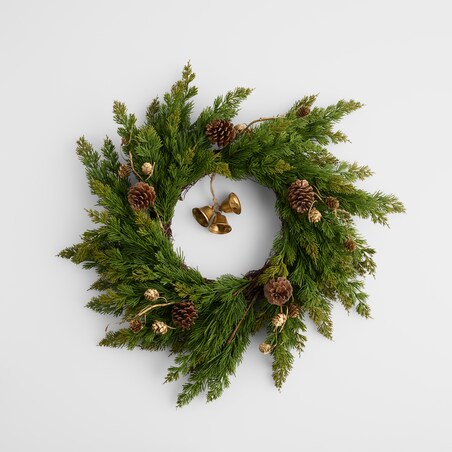 Wianek Folke z motywem roślinnym