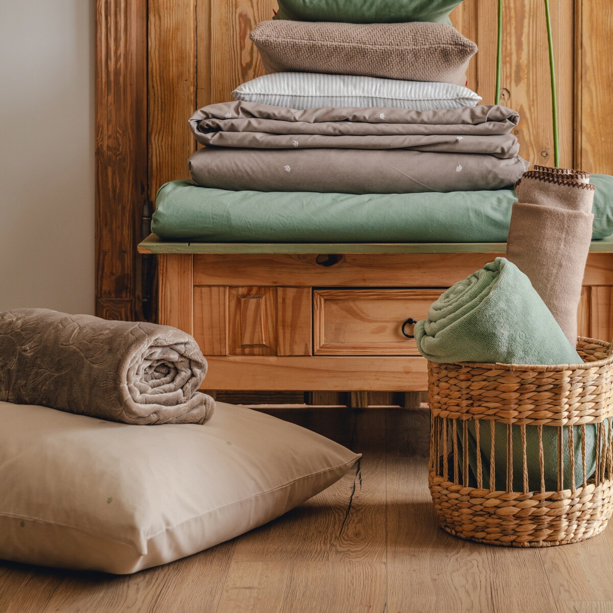 Pościel Bawełniana Leafisi 140x200 cm