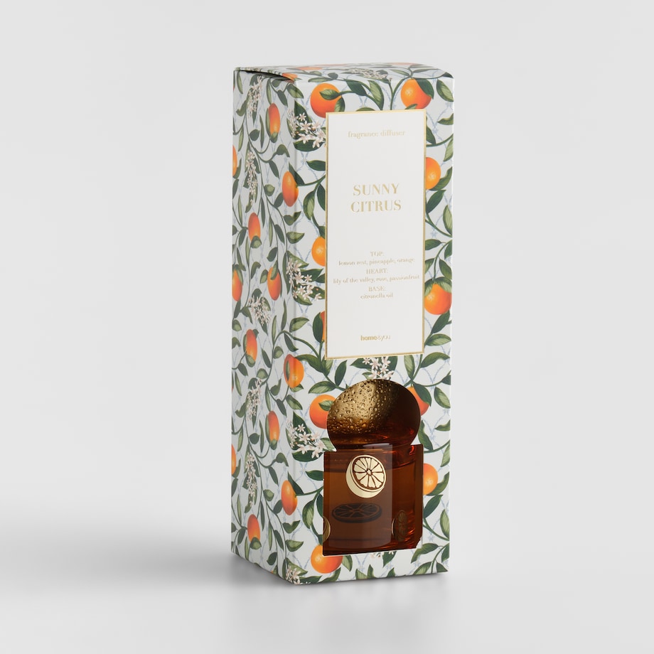 Dyfuzor zapachowy z patyczkami Orangio 100 ml