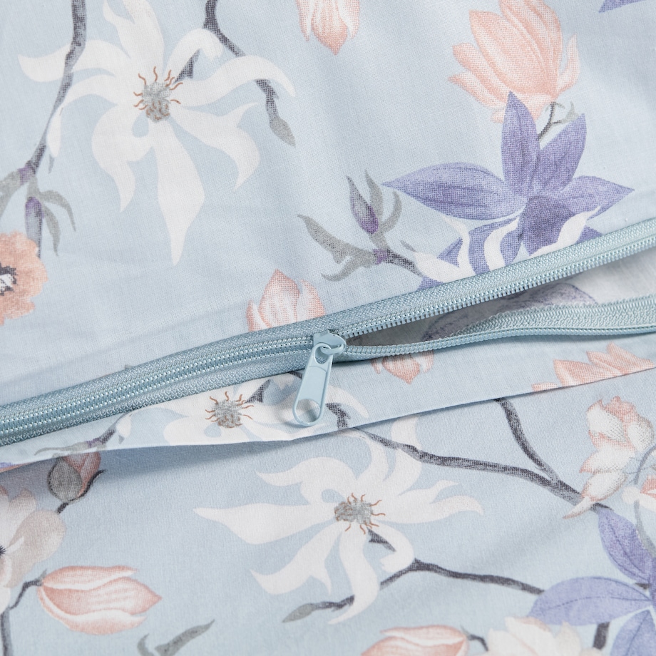 Pościel Bawełniana Morisa 200x220 cm z wzorem kwiatowym