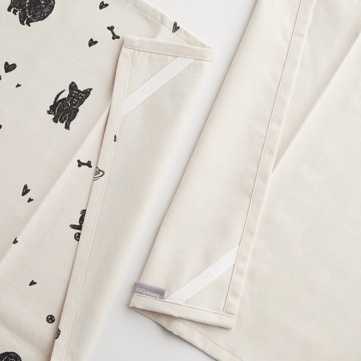 Komplet Ścierek Fafik 45x65 cm z motywem zwierzęcym