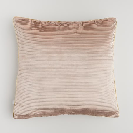 Poszewka satynowa plisowana Wendel 45x45 cm w paski