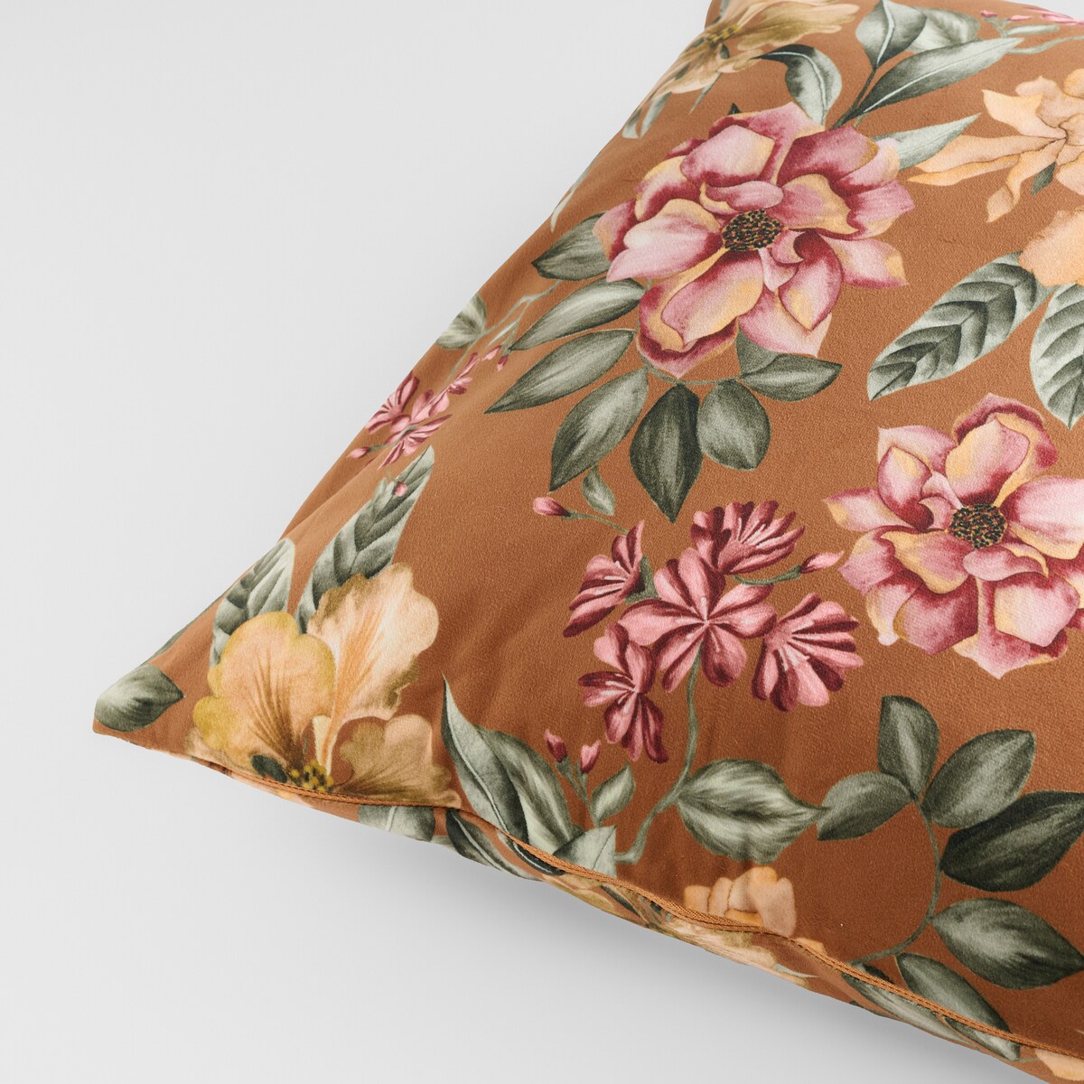 Poszewka z nadrukiem Flamara 45x45 cm z motywem kwiatowym
