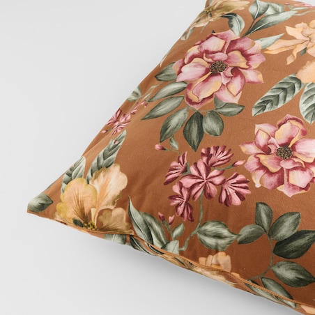 Poszewka z nadrukiem Flamara 45x45 cm z motywem kwiatowym
