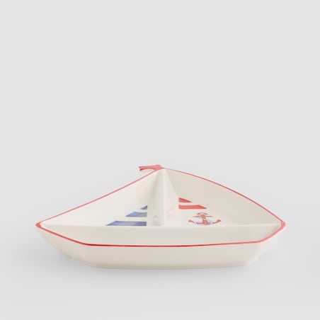 Patera Ancorare z motywem morskim