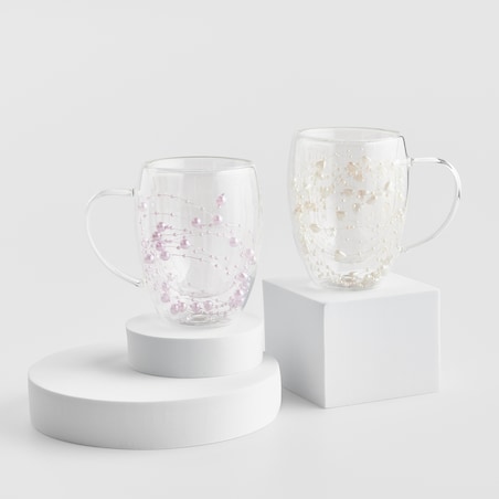 Szklanka Pearlin w groszki