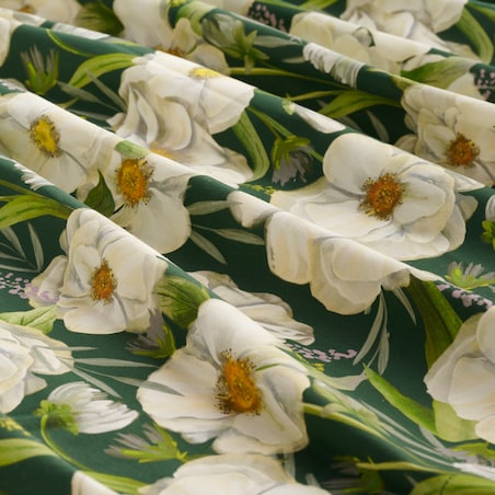 Fartuch Emeris 142x90 cm z motywem kwiatowym