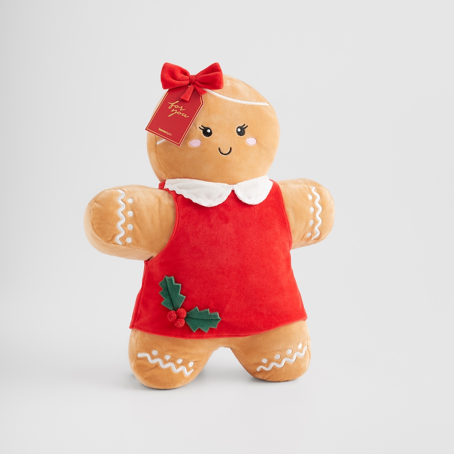 Przytulanka Gingermis z motywem piernika