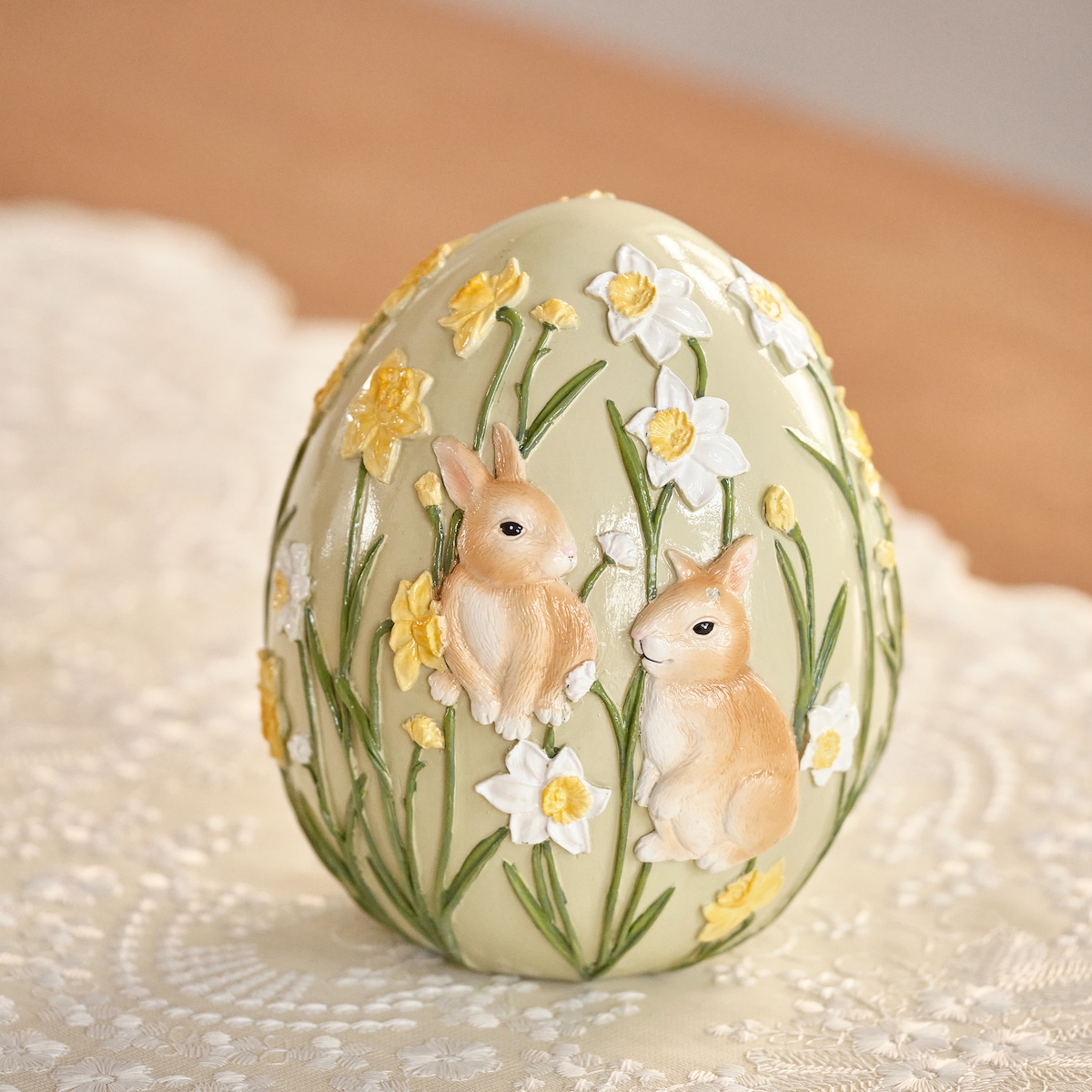 Figurka Daffelis bunny z motywem jajka