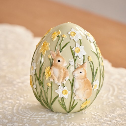 Figurka Daffelis bunny z motywem jajka