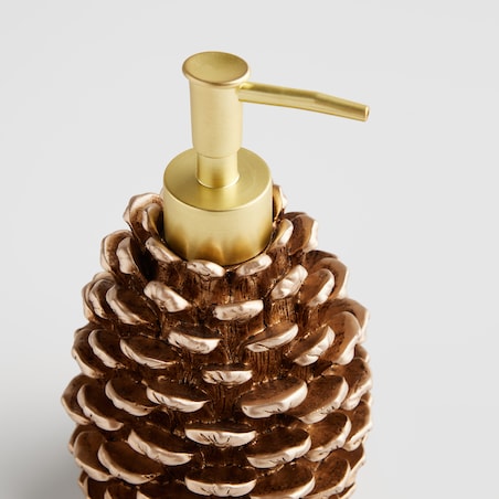 Dozownik Łazienkowy Pinio z motywem szyszki