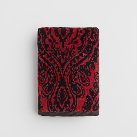 Ręcznik żakardowy Beskar 50x90 cm z motywem arabeski