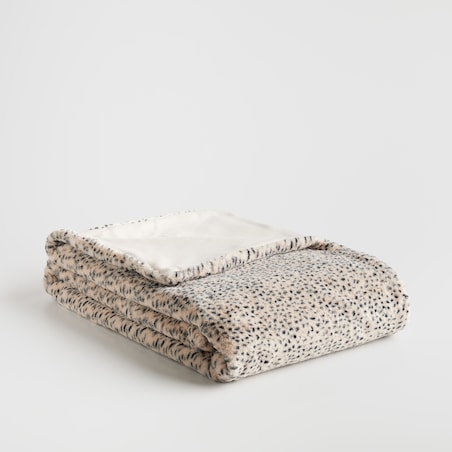 Narzuta Futrzana Lamperia 180x200 cm z motywem zwierzęcym