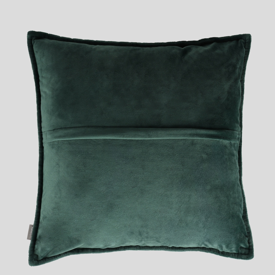 Poszewka Welwetowa Plums 45x45 cm z motywem geometrycznym