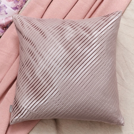 Poszewka satynowa plisowana Darlita 45x45 cm