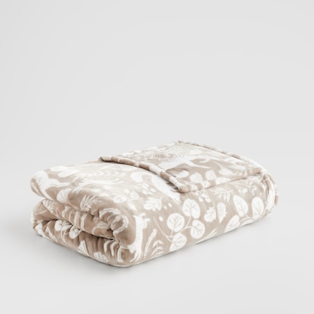 Koc Misne 200x220 cm z motywem zwierzęcym