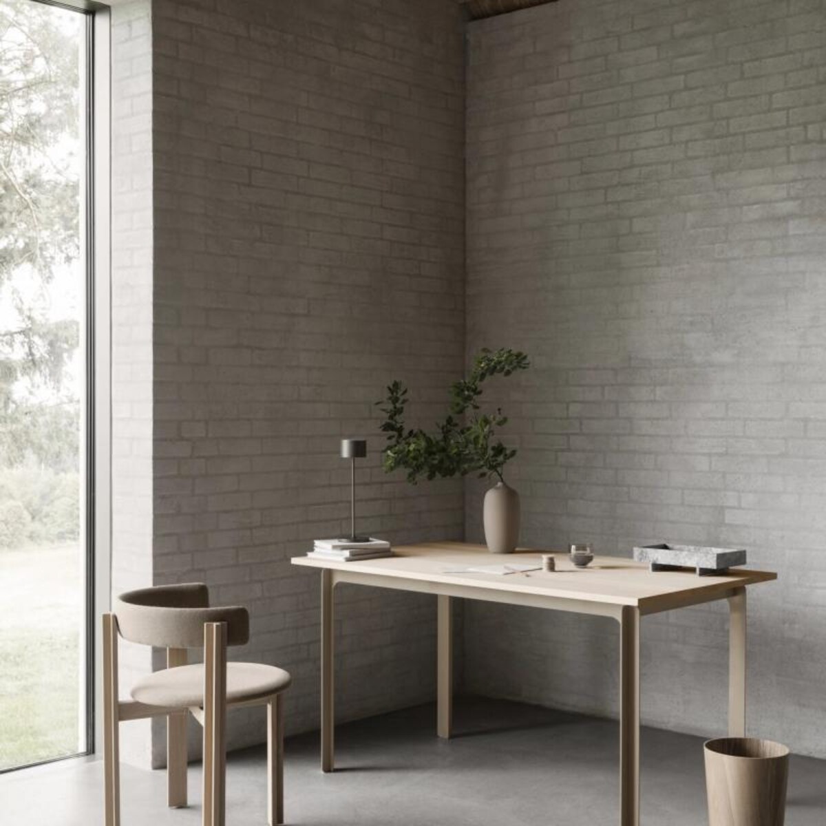 Marmurowa taca ABENTO, sharkskin
