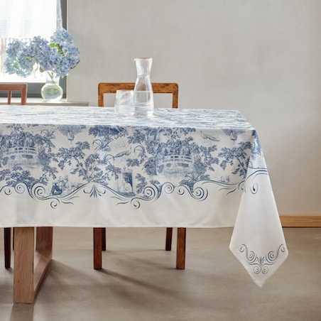 Obrus z nadrukiem Evite 150x220 cm z motywem pejzażu