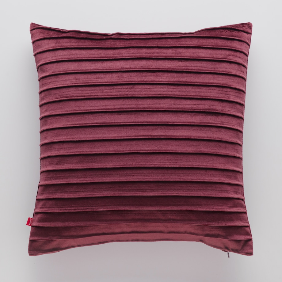 Poszewka Welwetowa Manku 45x45 cm w paski