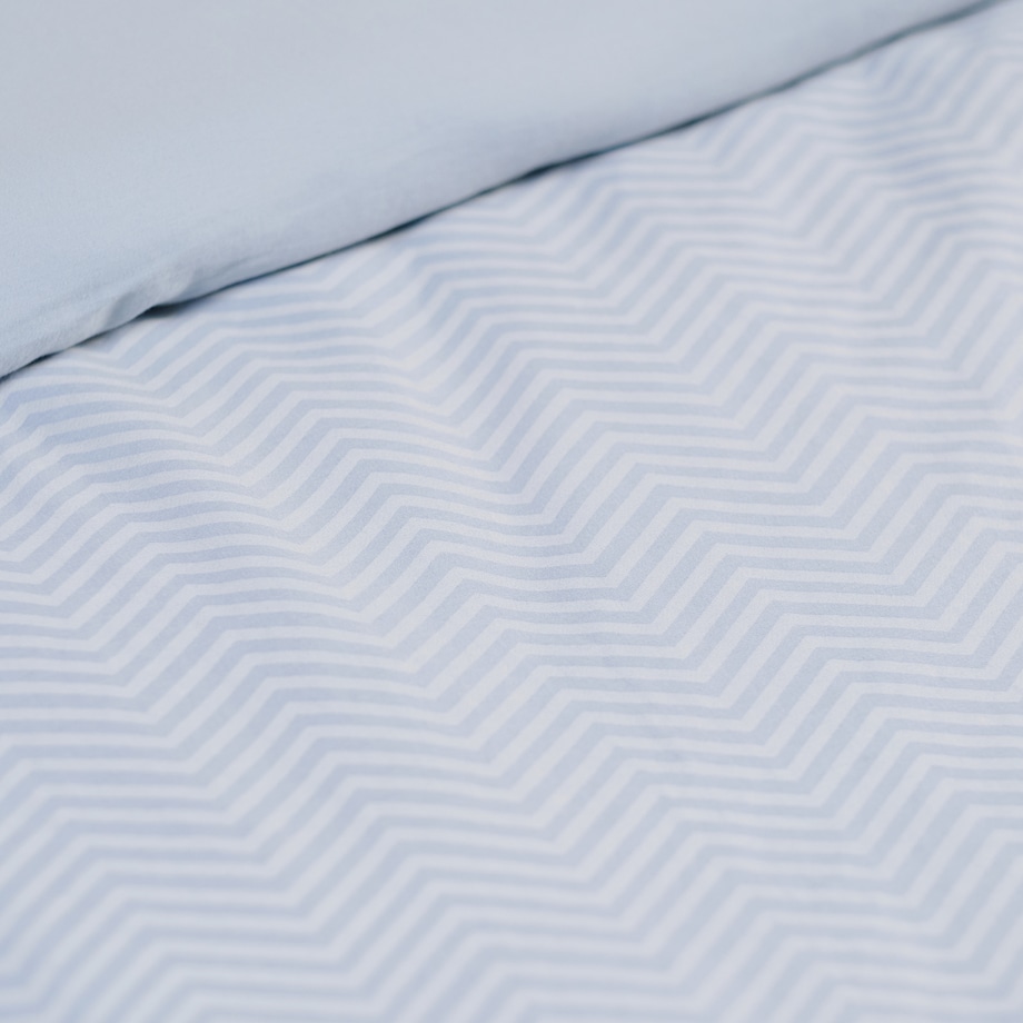 Pościel z bawełny satynowej Samjon 160x200 cm z motywem geometrycznym