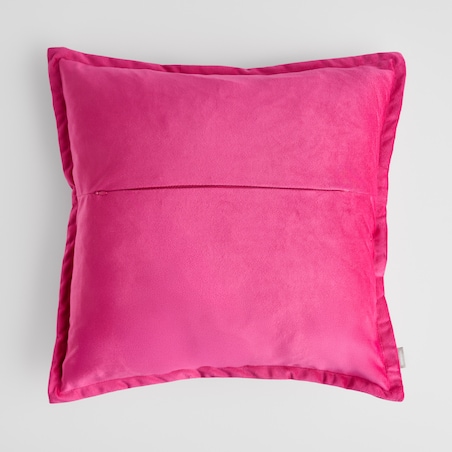 Poszewka Welwetowa Vicenzo 45x45 cm w kratę