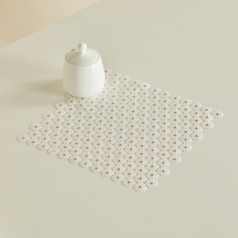 Serwetka Douglasio 32x32 cm z motywem kwiatowym