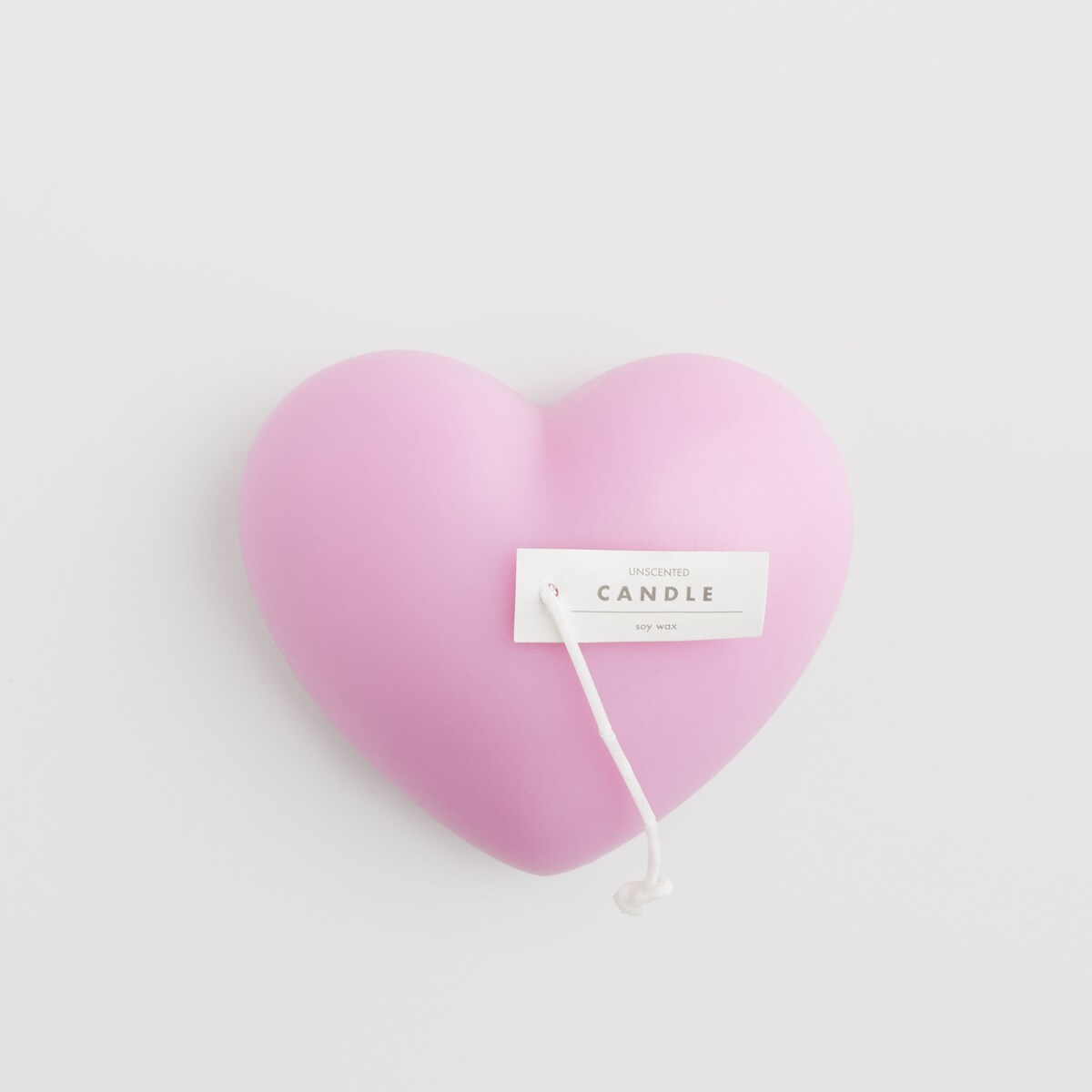 Świeca Corazone z motywem serca