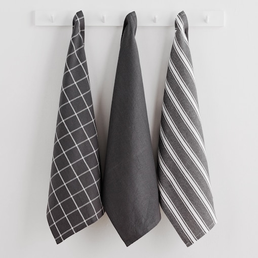 Komplet Ścierek Trio 40x60 cm w paski