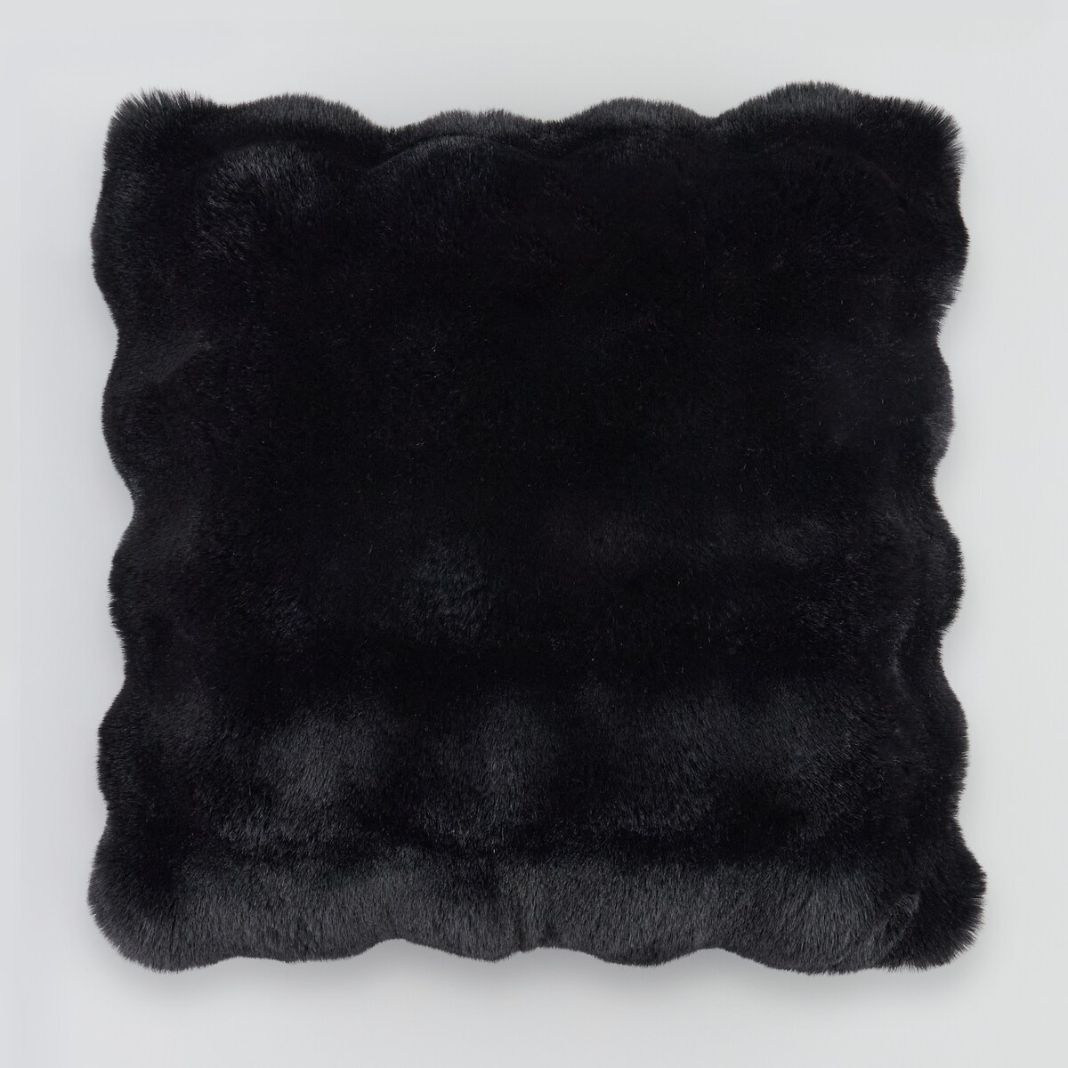 Poszewka Futrzana Bares 45x45 cm w kratę