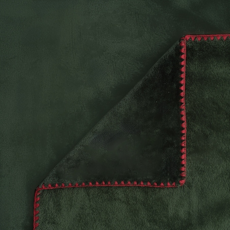 Jednokolorowy koc z wiskozą Maresa 150x200 cm