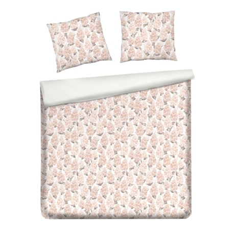 Pościel z bawełny satynowej Amberbloom 200x220 cm z motywem kwiatowym