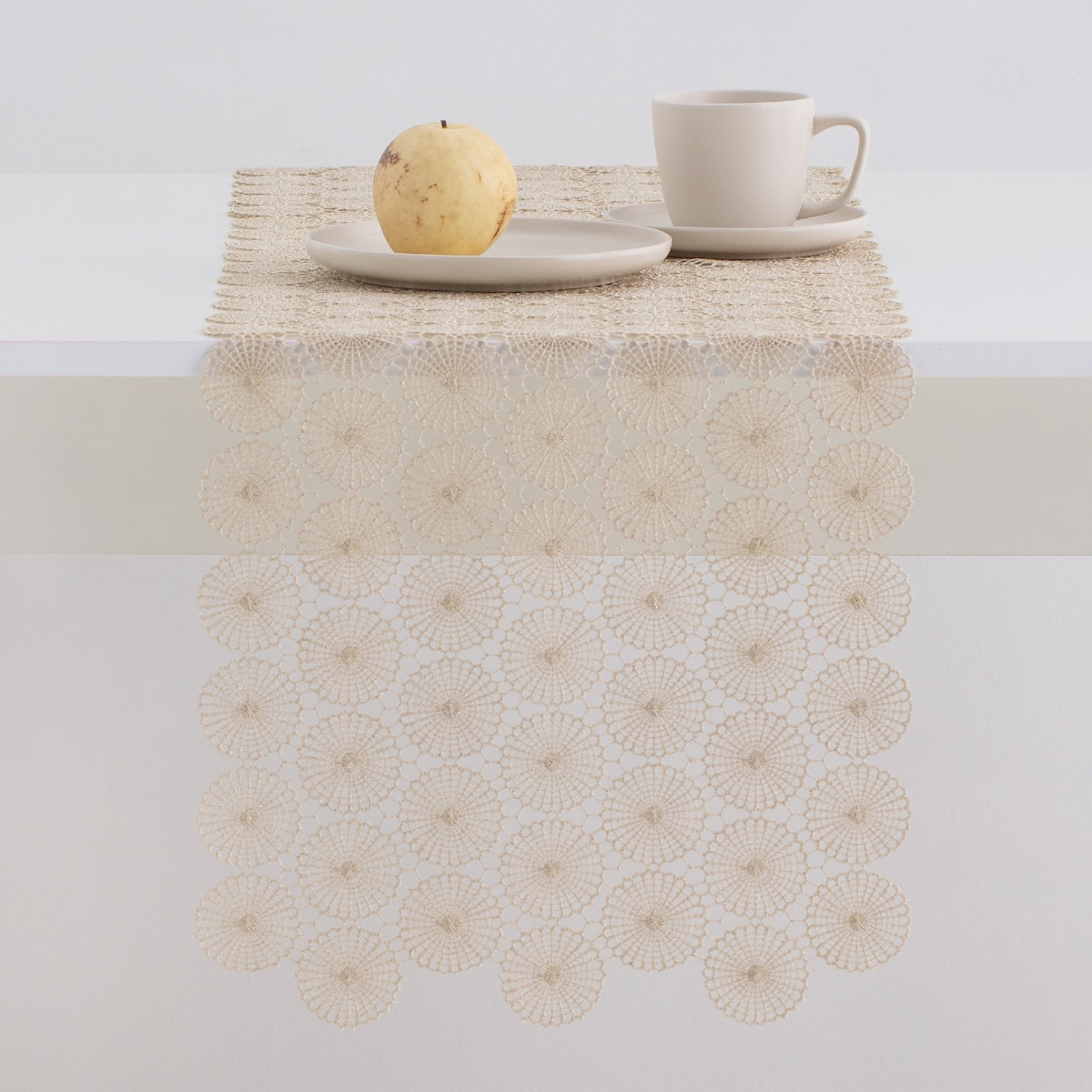 Bieżnik koronkowy Beaulieu 35x180 cm