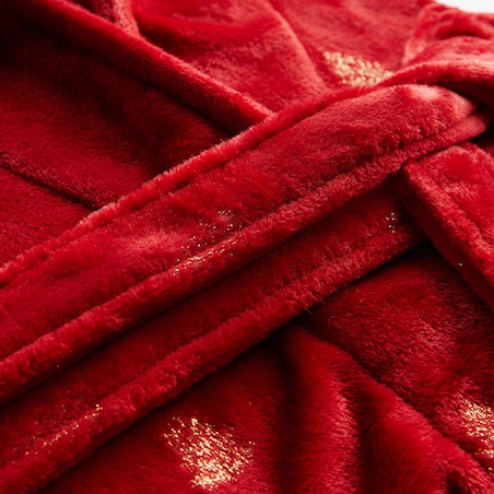 Szlafrok Genna z motywem choinki