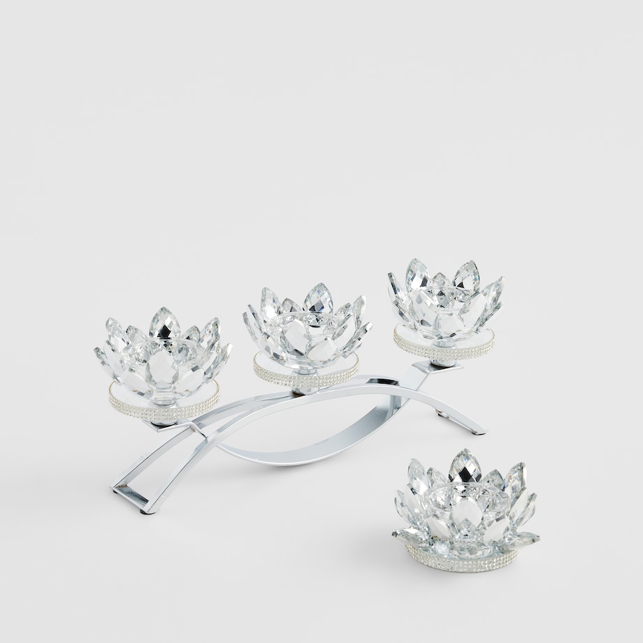 Świecznik Cristal shine diamond small