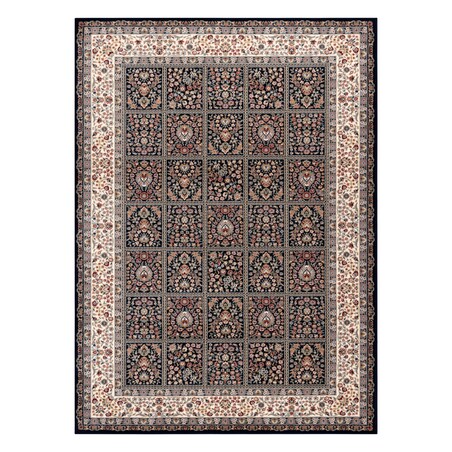 Dywan wełniany NAIN Kwiaty, ramka 1181/51011 200x300 cm