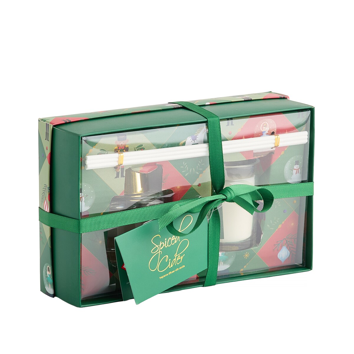 Odświeżacz Ze Świecą Nutpatcher z motywem dziadka do orzechów