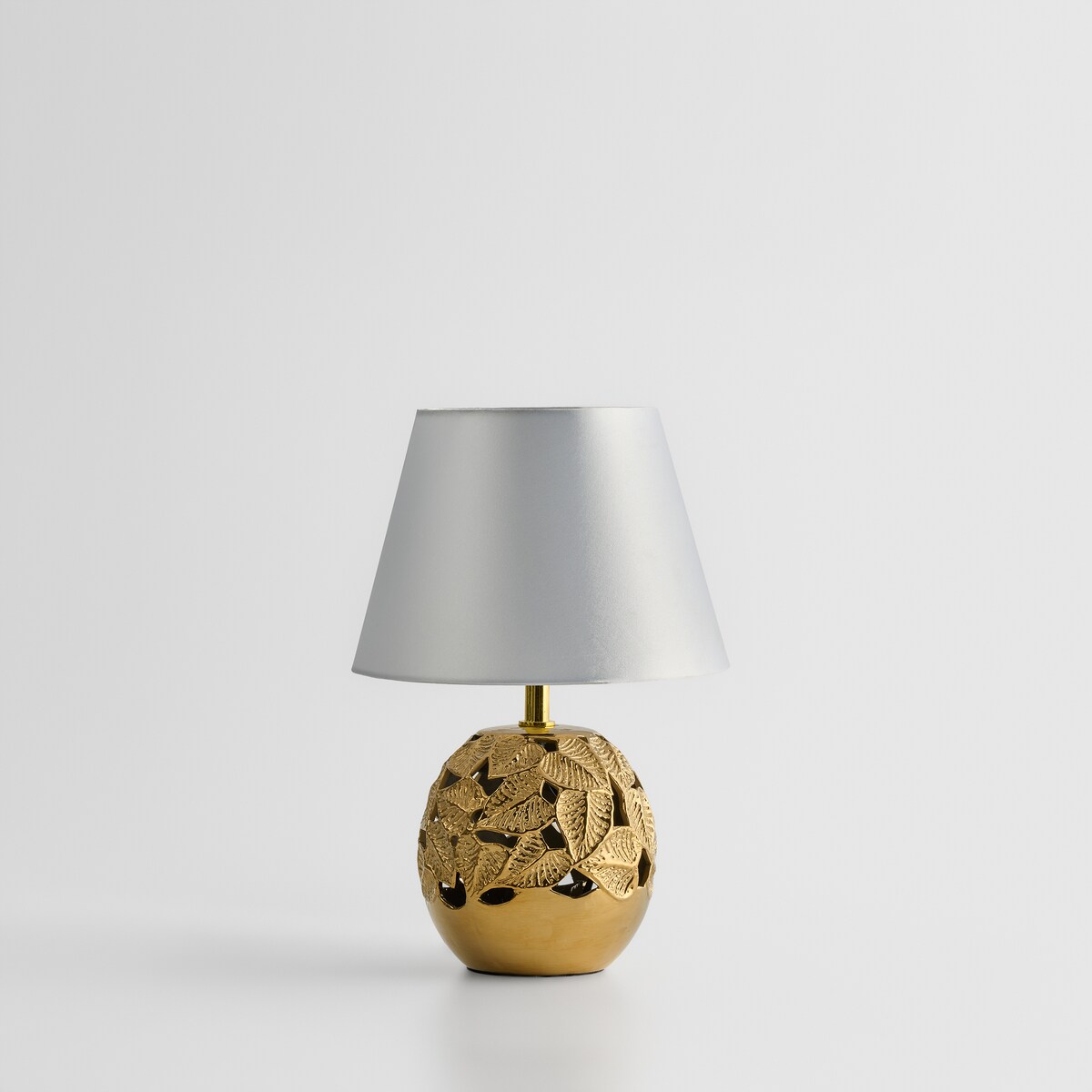 Lampa Stołowa Lefsi z motywem liściastym