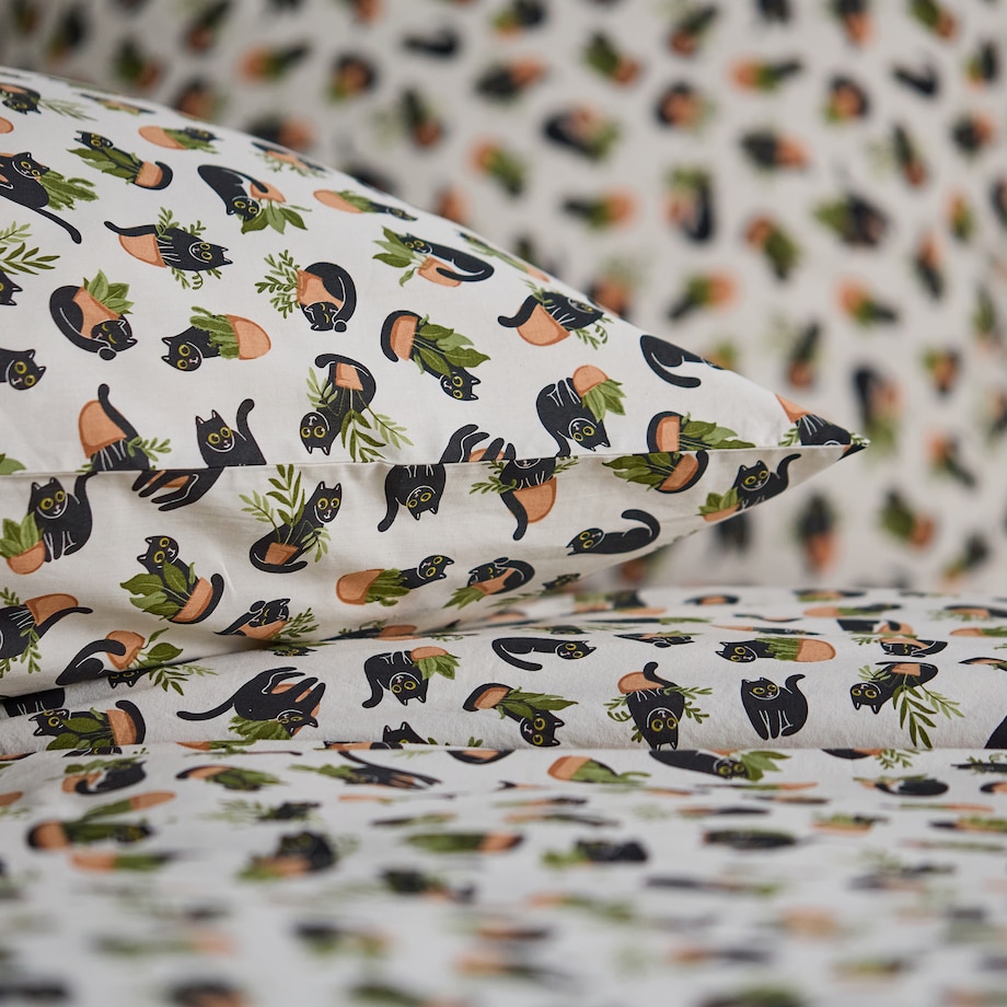 Pościel Bawełniana Purrpot 140x200 cm