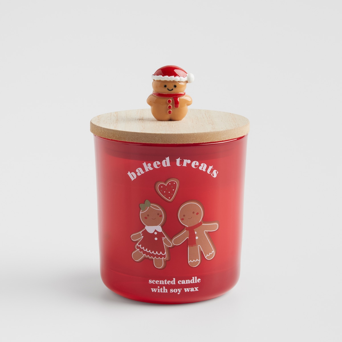Świeca Zapachowa Ginno cookie z motywem piernika