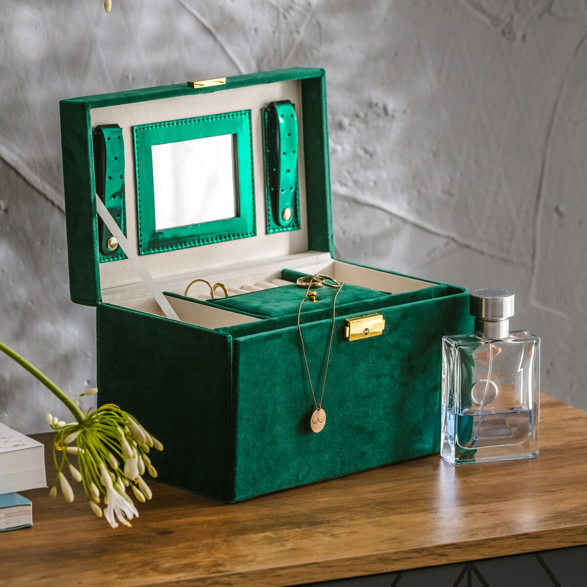 Szkatułka Na Biżuterię Mara 15x24 cm