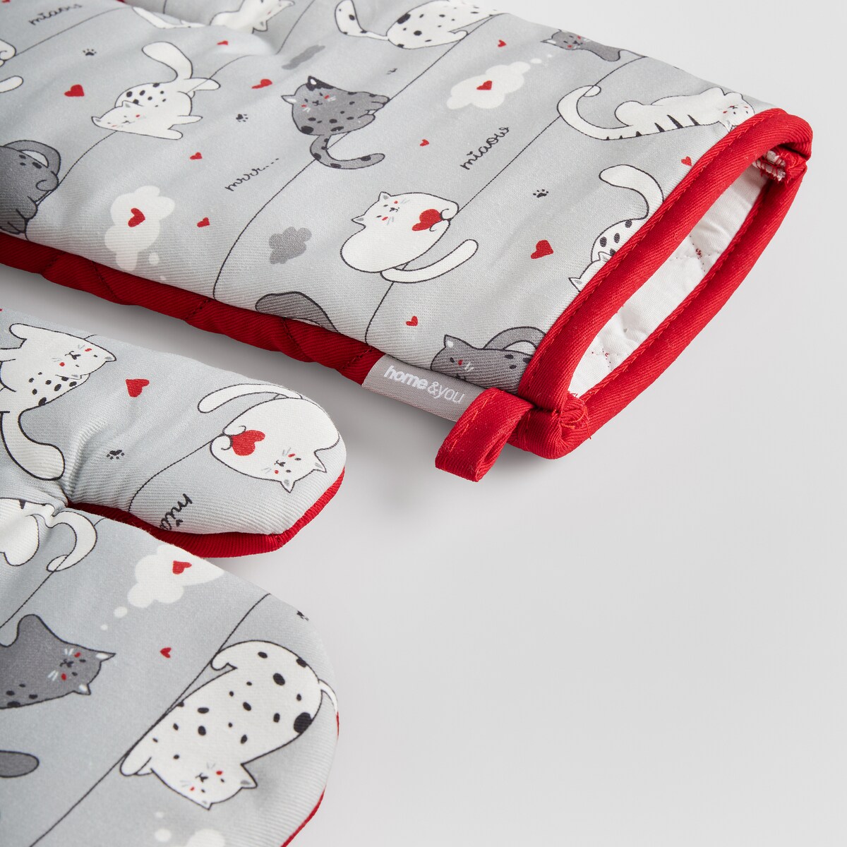 Komplet Rękawic Kuchennych Nuage 18x30 cm z motywem zwierzęcym