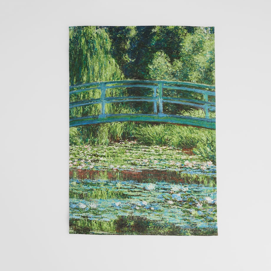 Komplet ścierek Japanese bridge 45x65 cm z motywem z obrazu Claude'a Moneta