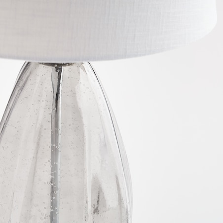 Lampa Stołowa Ze Szklaną Podstawą Glasis