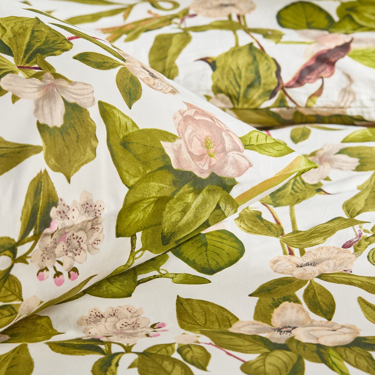 Pościel z bawełny satynowej Sansha 160x200 cm