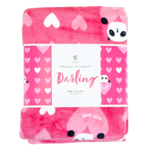 Drukowany koc Valentines 150x200 cm