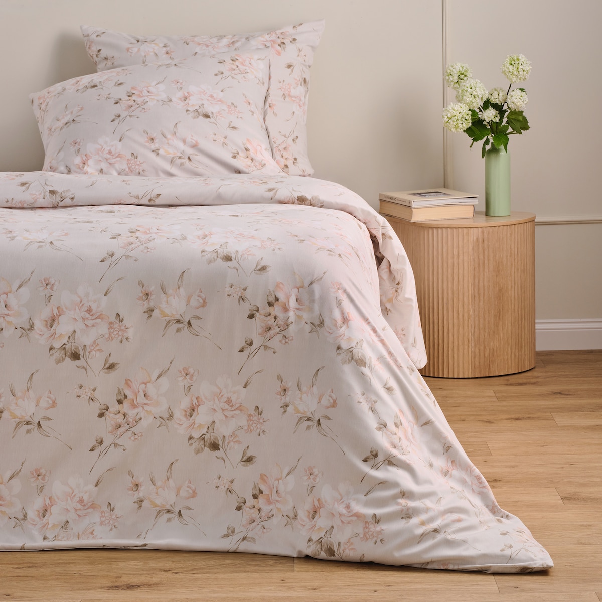 Pościel Z Mikrofibry Depart 160x200 cm z motywem kwiatowym