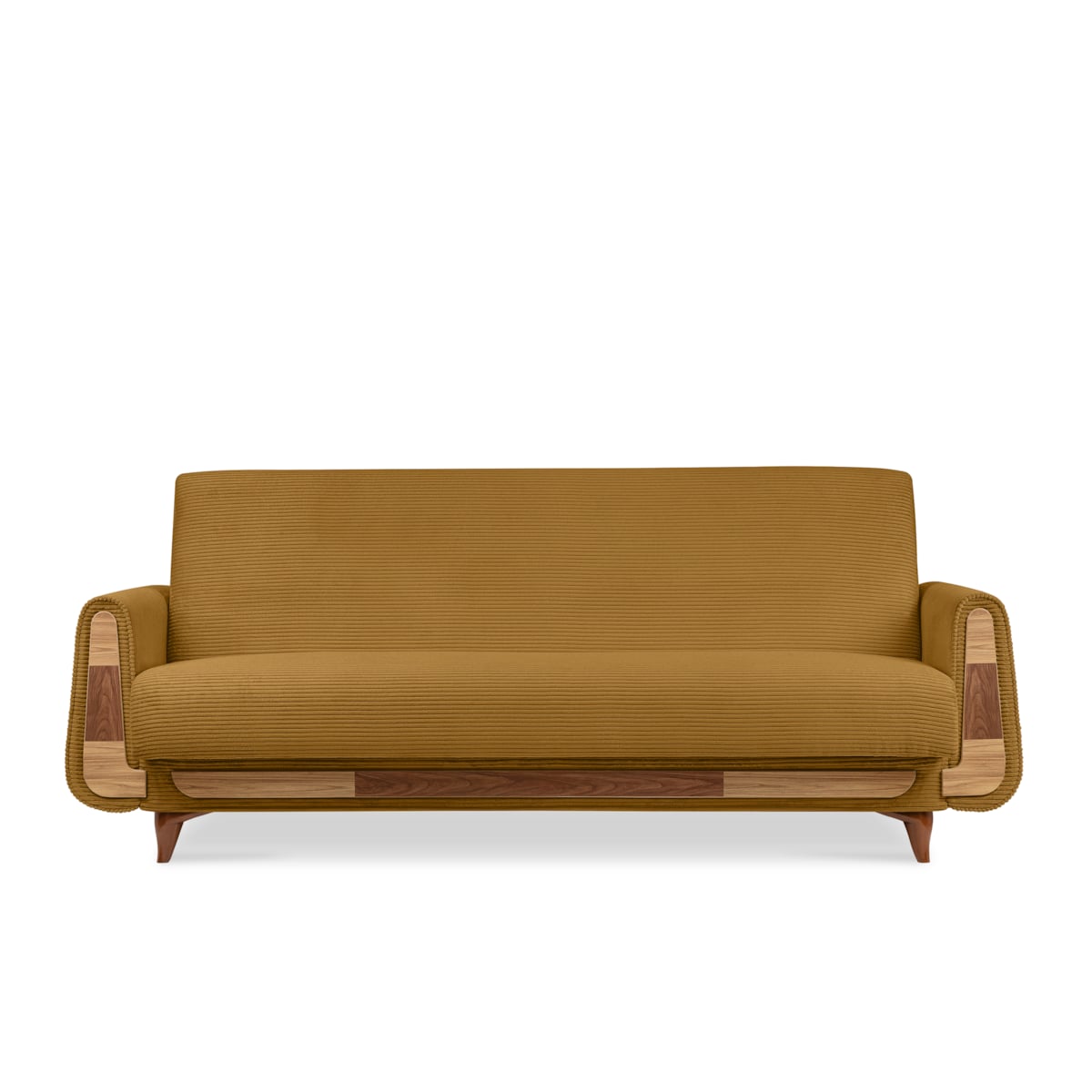 KONSIMO GUSTAVO II Sofa 3-osobowa, kolor żółty