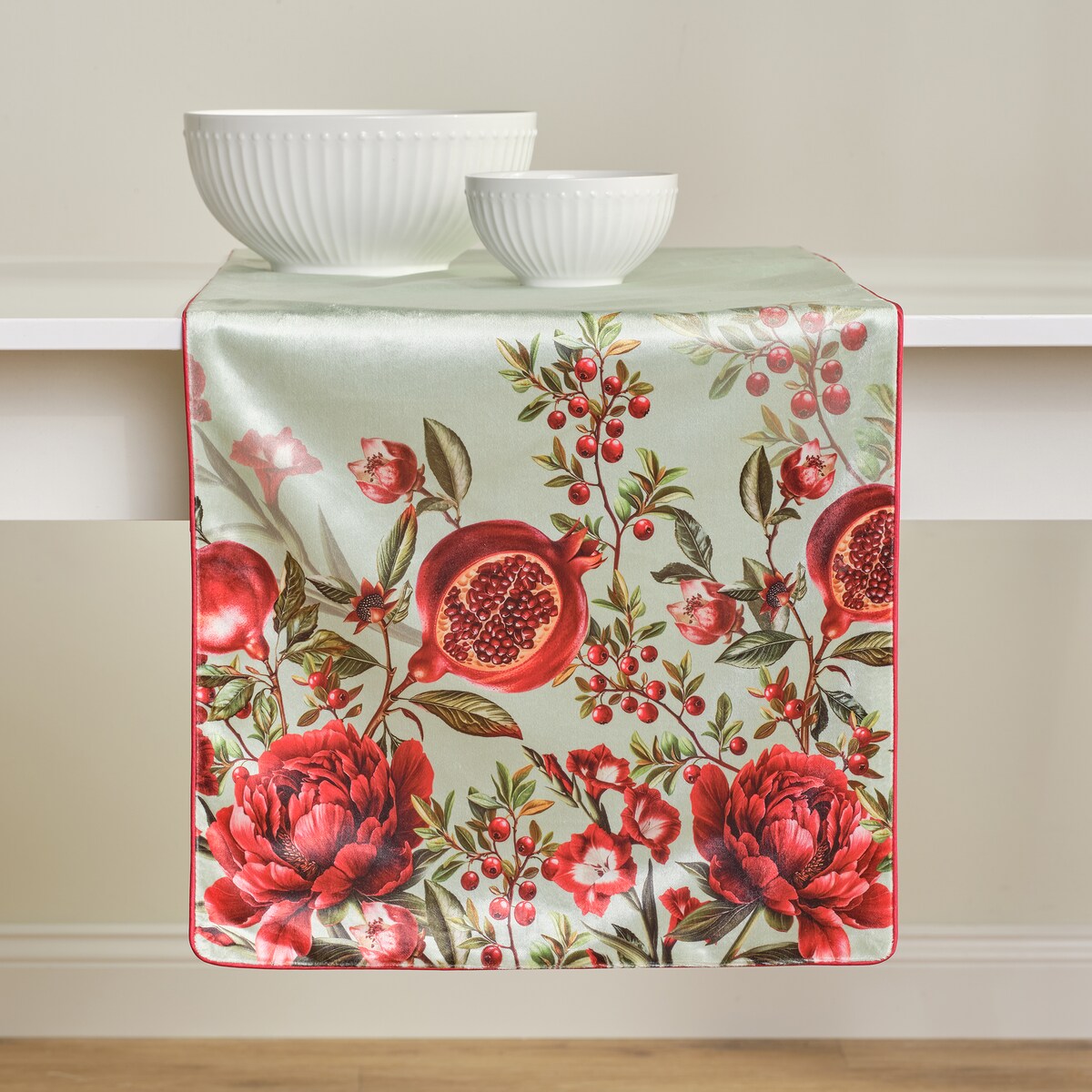 Bieżnik z nadrukiem Pomelia 40x180 cm